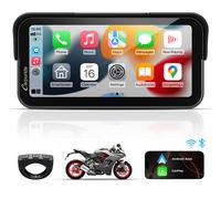 Carpuride W603 6.3 inch Carplay Motorcycle screen with Remote Control