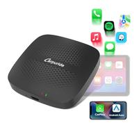 Carpuride Wireless Carplay Android Auto Wireless Adapter，Converts Factory Wired Car Play A-Auto to Adapters Dongle Magic Box for Cars Fit for Ap ple 10+ Android 11+ Phones