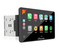 Carpuride YT101S Double DIN Car Stereo - Wireless CarPlay and Android Auto with Rear Camera, 10.1-inch HD Touchscreen, GPS Navigation, Mirror Link, Bluetooth Music, USB, FM, SWC