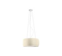 Carpyen Isamu pendant light, pearl white, Ø 53cm