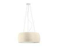 Carpyen Isamu pendant light, pearl white, Ø 77cm