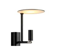 Carpyen Kelly LED wall lamp, adjustable spot black/nickel