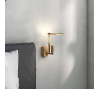 Carpyen Kelly LED wall light, adjustable LED spot, gold/gold