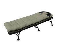 Carpzilla Carp Fishing Camping Snooze 4 Season Fleece Lined Sleeping Bag Green