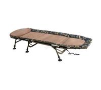 Carpzilla Fishing Bed 6 Legs 150Kg Folding Bedchair Camping Equipment 210X80Cm