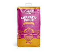 Carr’s Atta Medium Chapatti Flour 10kg | Fine Flour for Soft Chapattis | Milled at Maldon Mill | Source of Fibre | Naturally Low in Fat & Sugar
