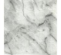 Carrara Marble White 14mm Self-Adhesive Furniture Screw Hole Cover Caps 25 Pcs, Acrylic, Durable, Thin, Perfect for Shelves, Camlock, Confirmates, Egger Compatible