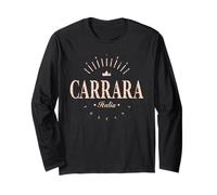 Carrara Toscana Italia | Carrara Tuscany Italy Modern Long Sleeve T-Shirt