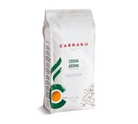CARRARO 1927 Crema Aroma, Robusta Blend Coffee Beans 1kg - Medium Roast Whole Roasted Coffee Beans - Intensity 8/10 - Classic Italian Espresso with Luxurious Crema & Roasted Bread Aroma, Made in Italy