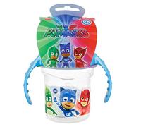 Carrefour 30127 Training Cup with Spout Cup 270 ml - Learning Glasses with Spout (spout Cup, 10 Months), Multi-Colour, Polypropylene (PP), Boy/Girl, Silicone)