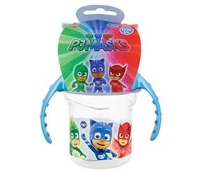 Carrefour 30127 Training Cup with Spout Cup 270 ml - Learning Glasses with Spout (spout Cup, 10 Months), Multi-Colour, Polypropylene (PP), Boy/Girl, Silicone)