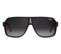 CARRERA 1001/S BLX 62mm, 11mm, Matte Black Red/Dark Gray Gradient