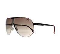 Carrera Aviator Unisex Gold Black Brown Gradient Sunglasses Metal - One Size