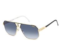 Carrera 1062/S Black Gold/Dark Blue Shaded 62/14/145 men Sunglasses
