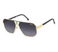 Carrera Sunglasses 1062/S SAO 9O Matte Black and Gold Dark Grey Gradient