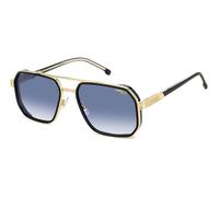 Carrera 1069/S Black Gold/Dark Blue Shaded 58/19/145 men Sunglasses