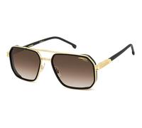 Carrera 1069/S Matte Black Gold/Black Brown Green 58/19/145 men Sunglasses