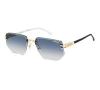 Carrera 1070/S BLACK ON GOLD/BLUE SHADED 60/17/145 men Sunglasses