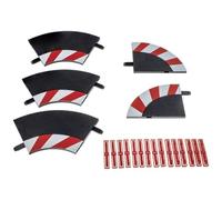 Carrera 20020551 Internal Curbs for 1/60° Curves (3) plus Terminals (2)