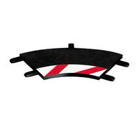 Carrera 20020551 Inside Shoulder Curve 1/60° (3), end Piece (2) Slot Car Track A