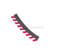 Curbs Outdoor For Curve Radius 30 Degree (6) + Terminals (2) Slot Car