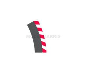 CARRERA 20020564 External Curbs For Elevated Curves 1/30° (6) Plus Terminals