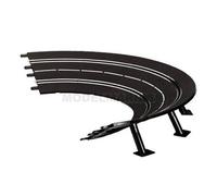 Carrera 20574 20020574 High banked curve 1/30° (6) Slot Car Track Accessory, Multicoloured, 37.01 x 22 x 10.39 cm