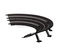 Carrera 20574 20020574 High banked curve 1/30° (6) Slot Car Track Accessory, Multicoloured, 37.01 x 22 x 10.39 cm