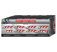 Carrera 20020594 Inside shoulder high banked curve 2/30° (6), end piece (2) Slot Car Track Accessory