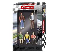 Carrera 20021127 Set of Figures, Audience Slot Car Racing Accessory, Pre Painted