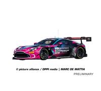 Carrera Evolution 20027806 Aston Martin Vantage AMR GT3 Evo Walkenhorst Motorsport, No.36 I 1:32 Scale Slot Car I With Working Front & Rear Lights I Suitable For Ages 8 Years+