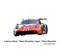 Carrera Slot Car Porsche 911 GT3 R Lionspeed GP No.24 – 1:32, Working Front & Rear Lights, Ages 8+