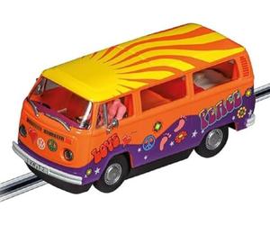 Carrera 20031095 Digital 132 VW Bus T2b Peace and Love car racing track, multicoloured