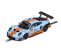 Carrera 20032019 Digital 132 Porsche 911 RSR Gulf Racing, Mike Wainwright, No.86, Silverstone 2018 1:32 Scale Slot Car, With Working Front, Rear & Tail Lights Suitable For Ages 8 Years+