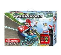 Carrera 20062492UK Mario Kart 8 - GO!!! Slot Racing Track With UK Plug, For Children From 6 Years And Adults,1:43 Scale, 5.3 Metres, With Mario Kart - Mario & Mario Kart - Luigi