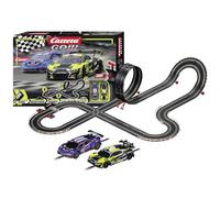 Carrera - 20062563 - Go I GT Super Challenge I Detailed Audi R8 LMS GT3 evo II and Lamborghini Huracán GT3 in 1:43 Scale I Action Packed Racing Fun with Lap Counter and Challenging Track