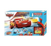 Carrera 20063037 FIRST Cars The Movie First Disney Pixar Race of Friends Starter Set, Single, Blue, 50 x 7 x 30 cm