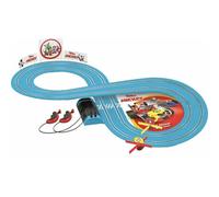 FIRST Mickey's Fun Race - Slot Car Racing Track for Children from 3 Years | 2.4m Race Track with Mickey Mouse and Donald Duck | Gifts for Children for