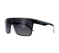 Carrera 22 Unisex Black White Sunglasses