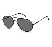 Carrera Matte Black Framed Grey Pz Lensed Sunglasses Black