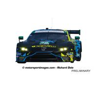 Carrera 27783 Aston-Martin Vantage GT3 Northwest No.98 Rolex 24hr