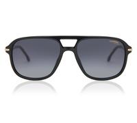 Carrera 279/S Polarized 2M2/9O Men's Sunglasses Black Size 56