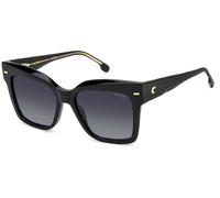 Carrera Woman CARRERA 3037/S 807/9O Sunglasses Acetate Black Grey Butterfly Shaded