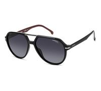 Carrera Man CARRERA 315/S GUU/9O Sunglasses Plastic Black Grey Pilot Shaded