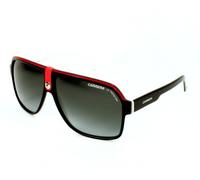 Carrera 33 Rectangular Sunglasses, BKCRWHBKW