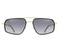 Carrera 338/S RHL/9O Men's Sunglasses Black Size 58