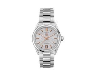 Carrera 36mm Ladies Watch Diamonds Silver