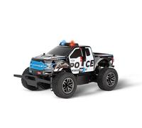 Carrera RC 370182024 Ford F-150 Raptor Police With Precise 2.4GHz Control, 1:18 Scale, With Flashing Blue & Red Emergency Lights, Up to 25km/h, 26.5cm in length