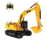 Carrera 37023001 Caterpillar Diecast Masters - Remote Controlled RC Chain Excavator 336 Next Gen, Detailed, Realistic Cat Construction Vehicle in 1:35, Approx. 25 m Range, from 8 Years