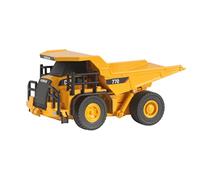Carrera 37026004 1:64 RC CAT RC-770 Dump Truck Remote Control, Yellow